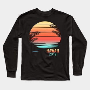 Hawaii Family Vacation 2019 Souvenir Long Sleeve T-Shirt